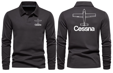 CESSNA LONG SLEEVE POLO